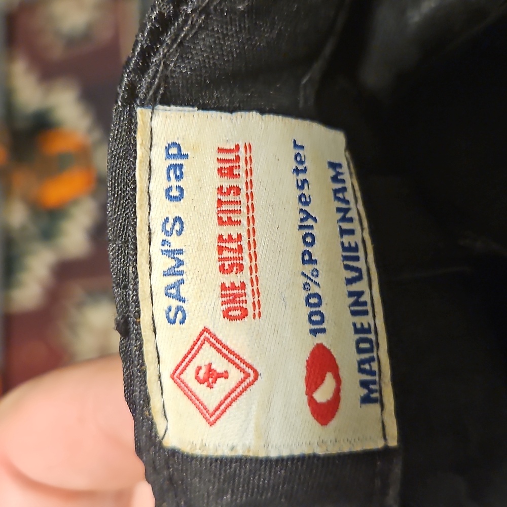 Black Rodeo Embroidered Cap - Picture 4 of 4